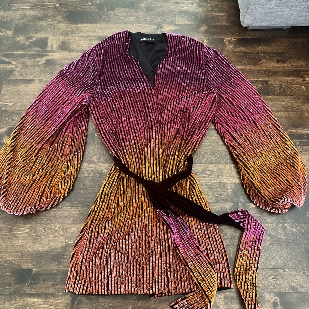 Retrofete Sequin Dress Size X-Small